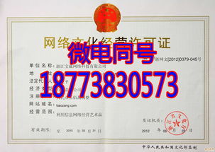 解析《網(wǎng)絡(luò)文化經(jīng)營許可證》 樣本內(nèi)容與申請(qǐng)全攻略